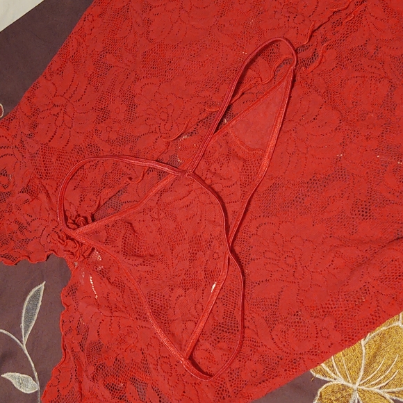 Victoria's Secret Pink Stretchy Lace Lingerie Set S - Picture 11 of 11